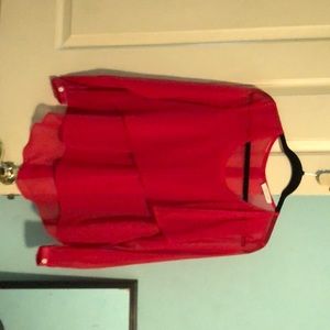 Adorable red blouse
